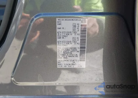 2019 Infiniti Qx60 Pure z USA, uszkodzony, nr VIN 5N1DL0MN2KC554751